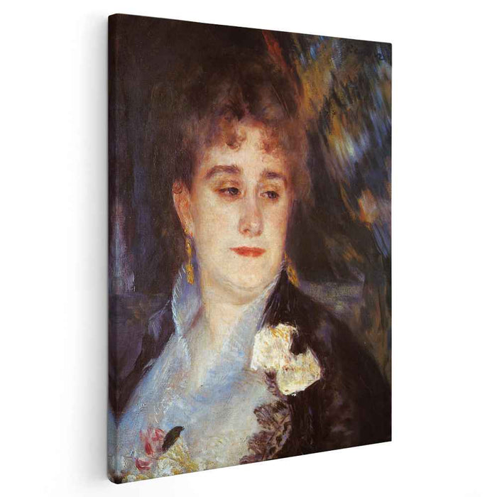 First Portrait of Madame Georges Charpeitier (1877) by Pierre-Auguste Renoir