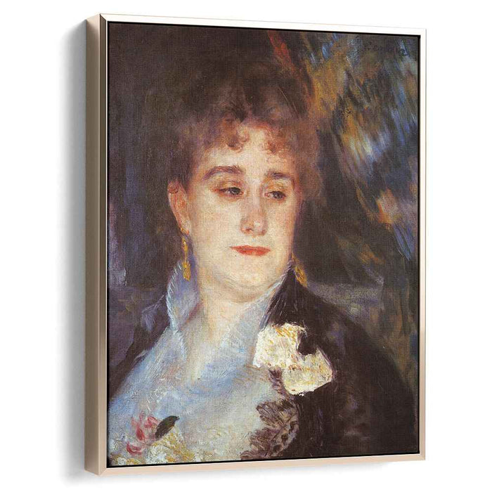 First Portrait of Madame Georges Charpeitier (1877) by Pierre-Auguste Renoir