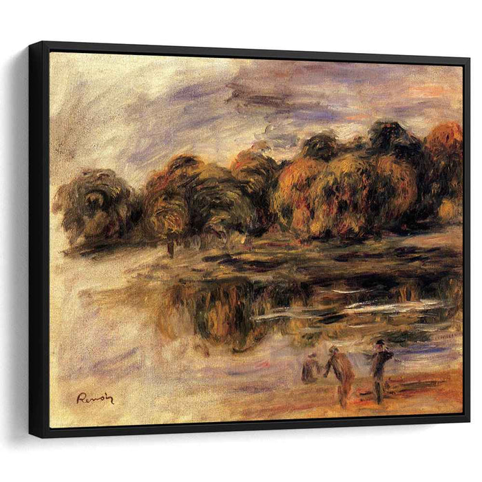 Fishermen by a Lake by Pierre-Auguste Renoir