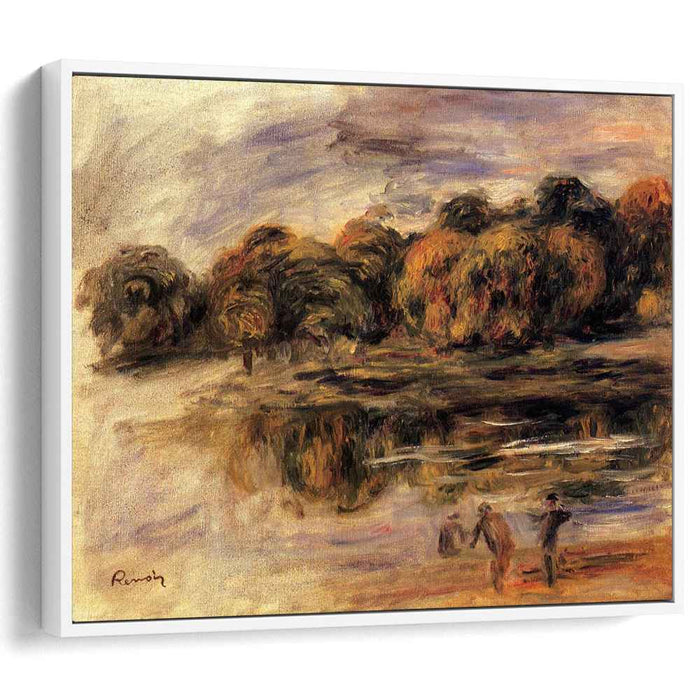 Fishermen by a Lake by Pierre-Auguste Renoir