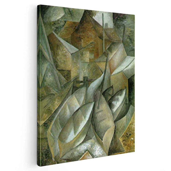 Fishing boats (1909) by Georges Braque