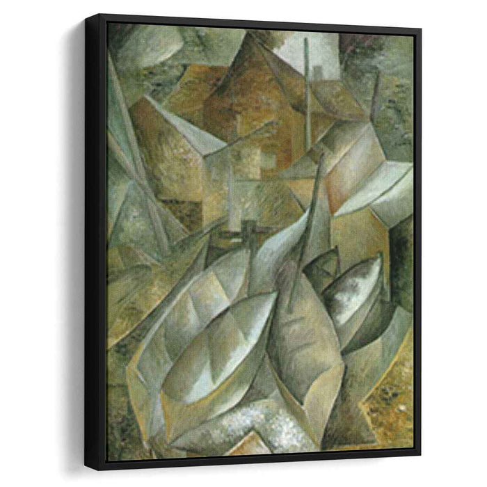 Fishing boats (1909) by Georges Braque