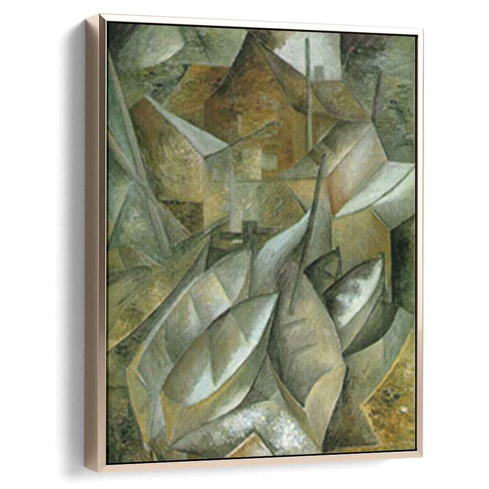 Fishing boats (1909) by Georges Braque