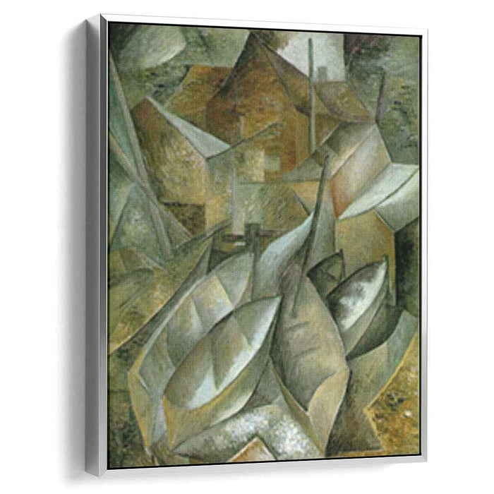 Fishing boats (1909) by Georges Braque