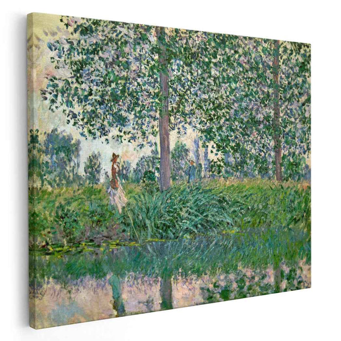 Fishing on the River Epte (1887) by Claude Monet