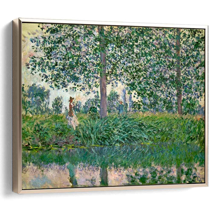 Fishing on the River Epte (1887) by Claude Monet