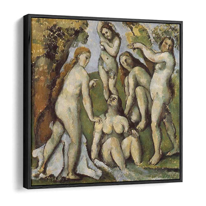 Five Bathers (1887) by Paul Cezanne