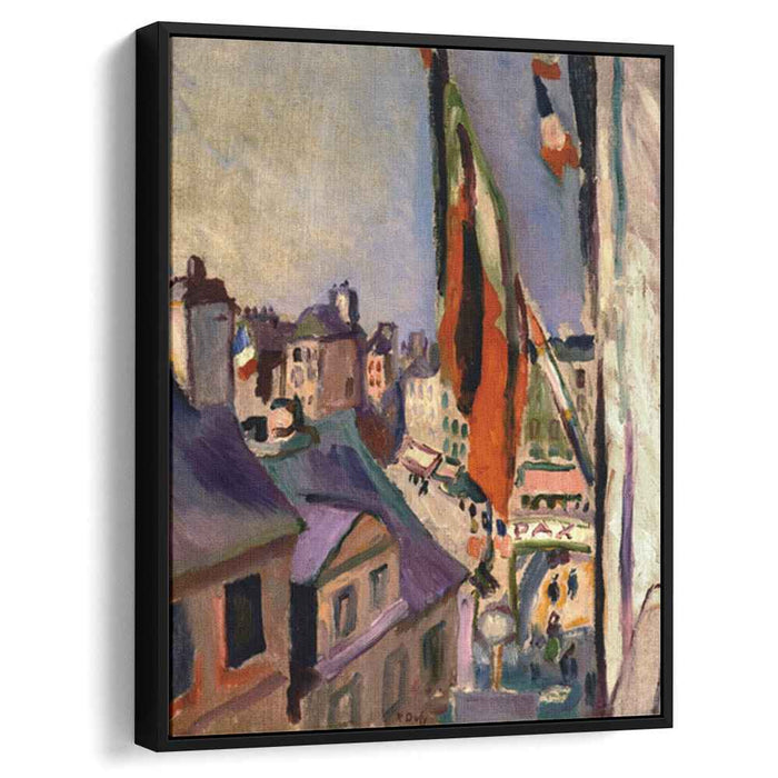 Flag Decorated Street (1906) by Pierre-Auguste Renoir