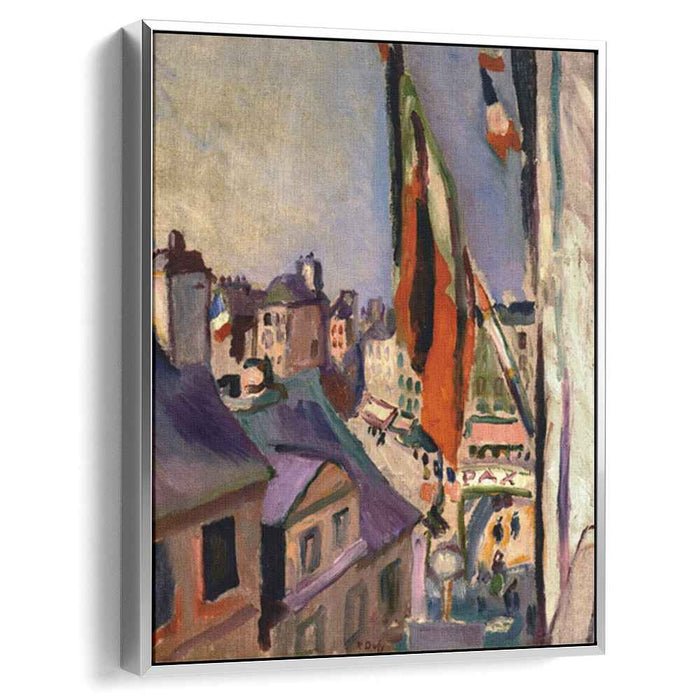 Flag Decorated Street (1906) by Pierre-Auguste Renoir