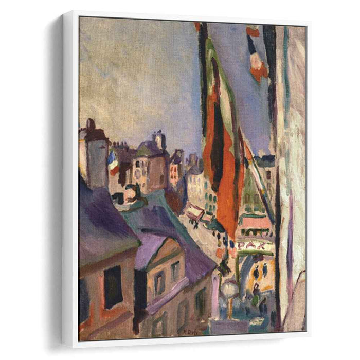 Flag Decorated Street (1906) by Pierre-Auguste Renoir