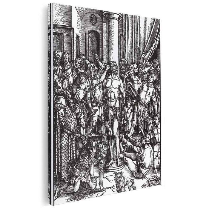 Flagellation of Christ (1497) by Albrecht Durer