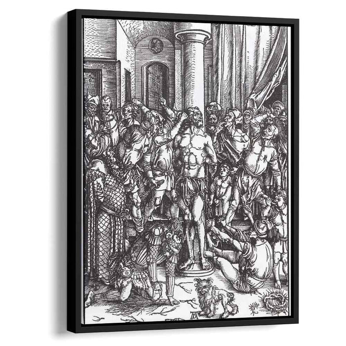 Flagellation of Christ (1497) by Albrecht Durer