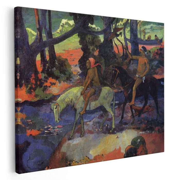 Flight (1901) by Paul Gauguin