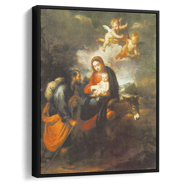 Flight into Egypt (1660) by Bartolome Esteban Murillo