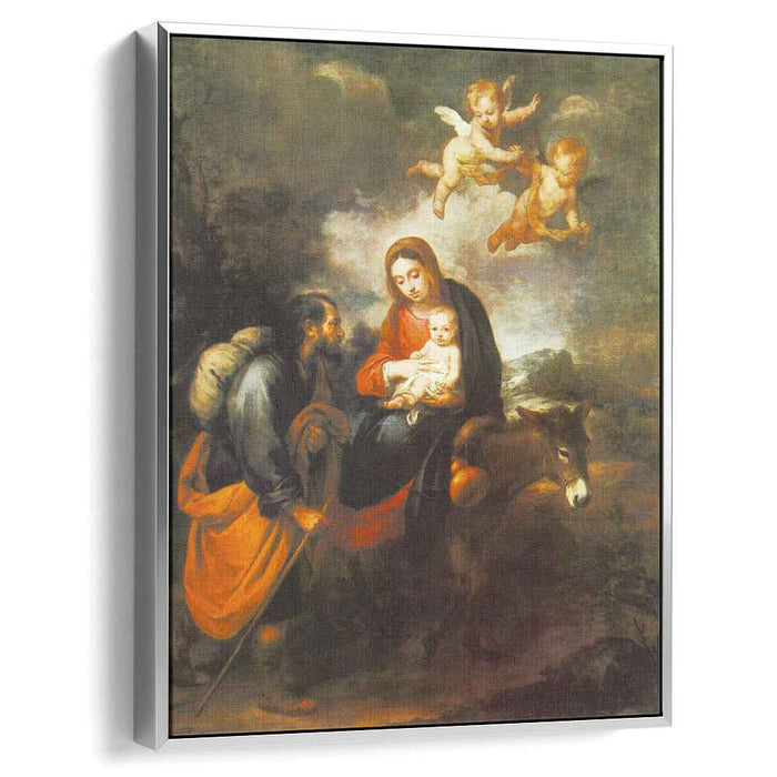 Flight into Egypt (1660) by Bartolome Esteban Murillo