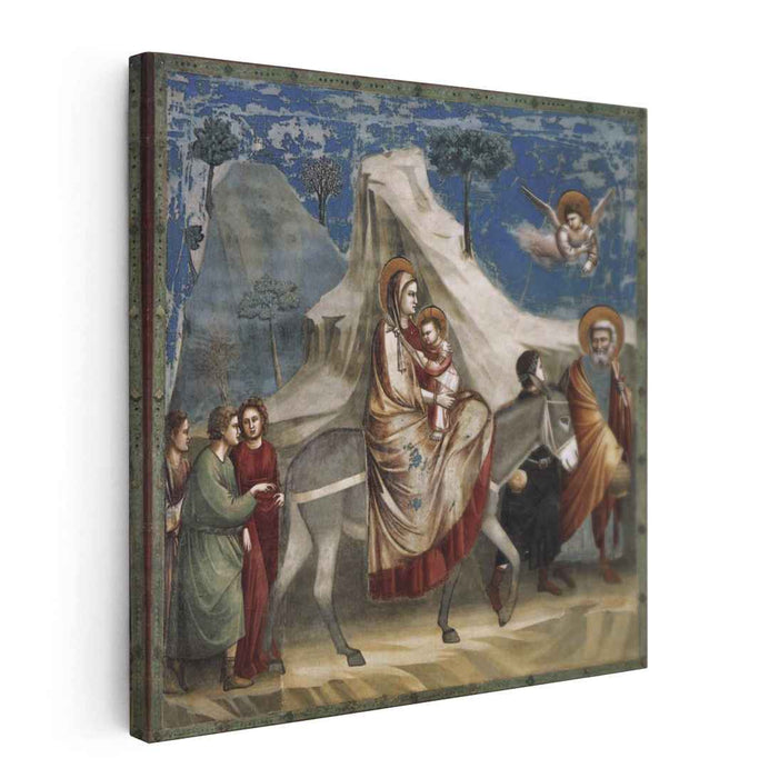 Flight into Egypt (1306) by Giotto