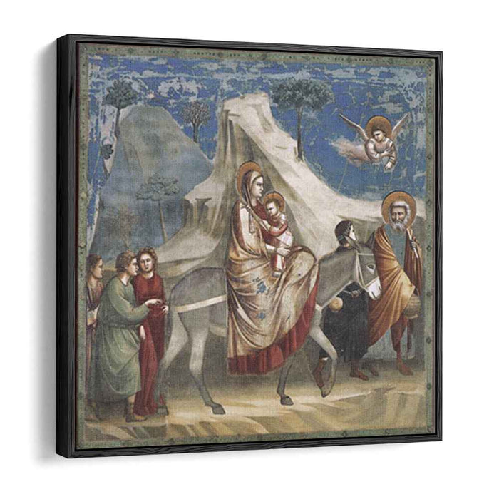 Flight into Egypt (1306) by Giotto
