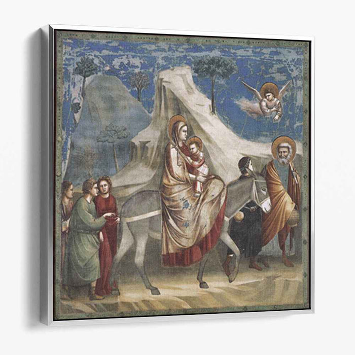 Flight into Egypt (1306) by Giotto