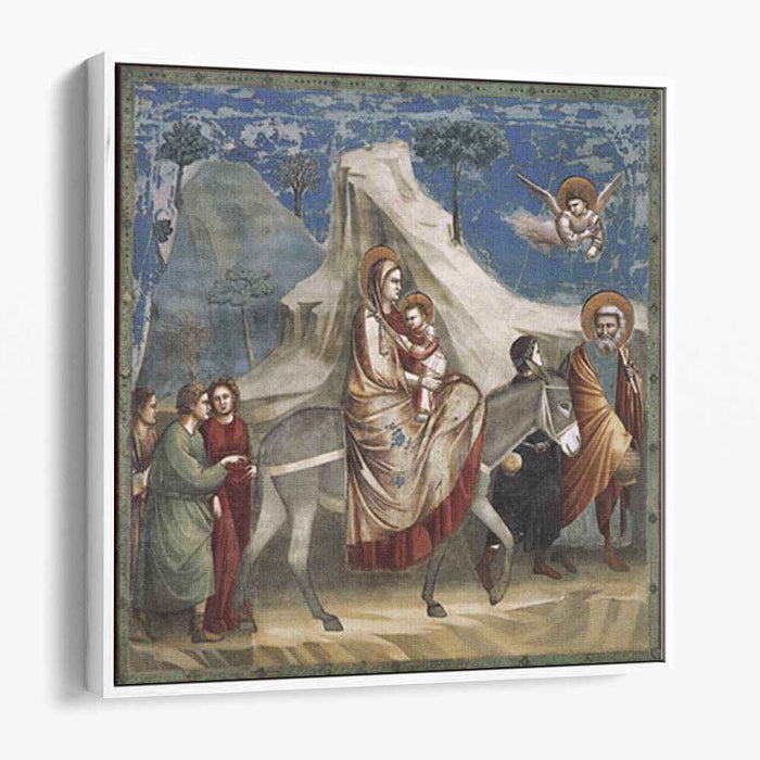 Flight into Egypt (1306) by Giotto