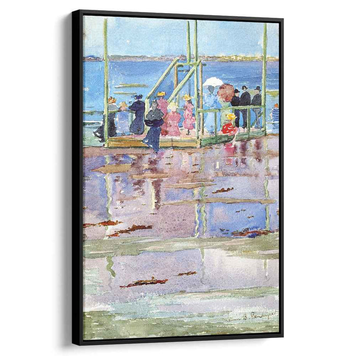 Float at Low Tide, Revere Beach (also known as People at the Beach) by Maurice Prendergast