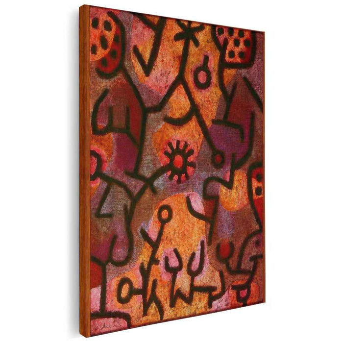 Flora on rocks Sun (1940) by Paul Klee