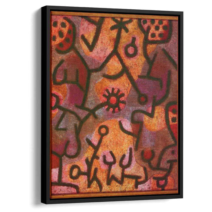 Flora on rocks Sun (1940) by Paul Klee