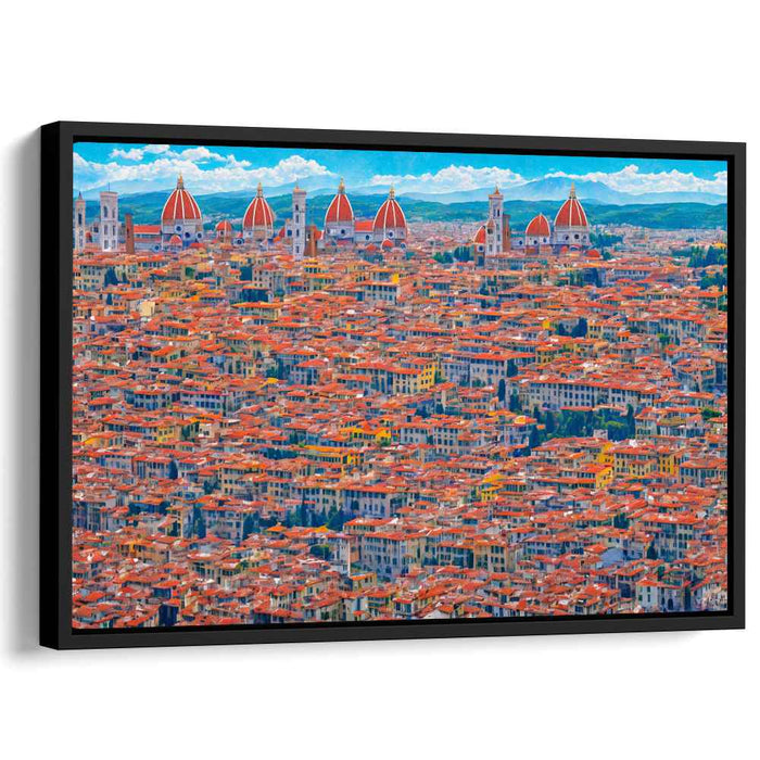 Florence Rooftops: A Panoramic View of the Duomo