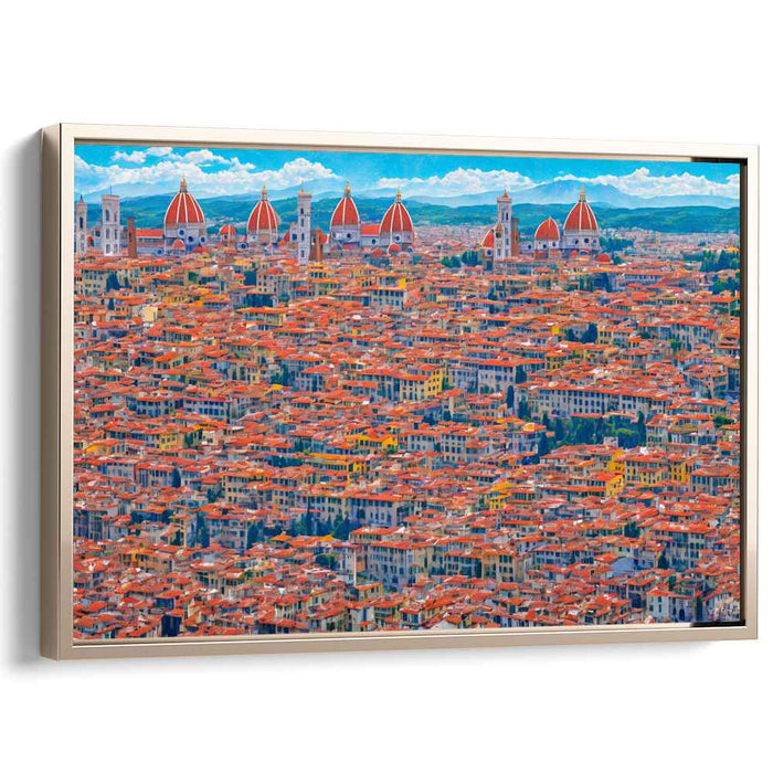 Florence Rooftops: A Panoramic View of the Duomo