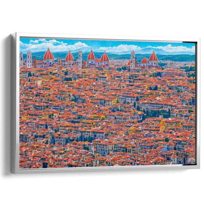 Florence Rooftops: A Panoramic View of the Duomo