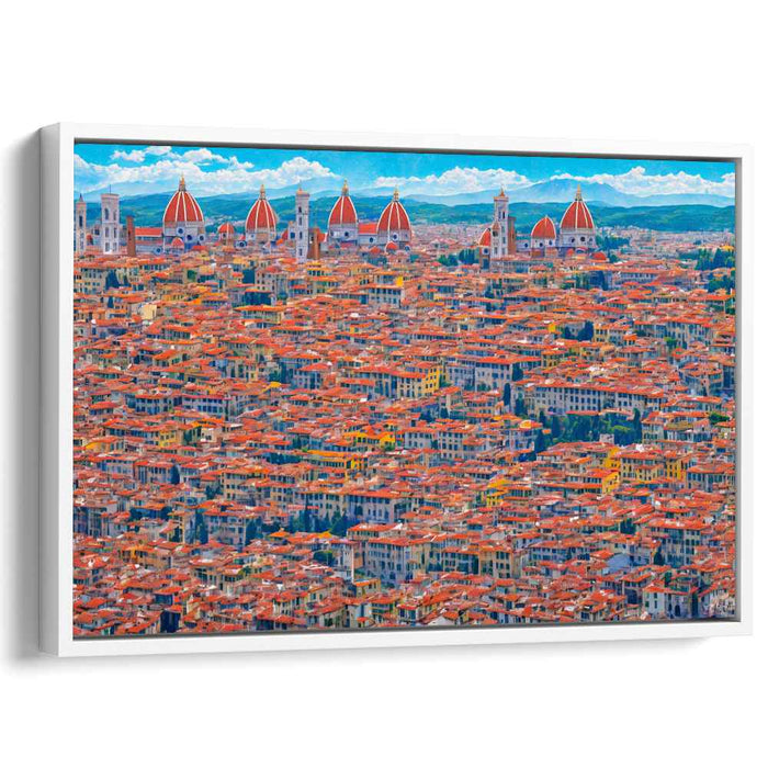 Florence Rooftops: A Panoramic View of the Duomo