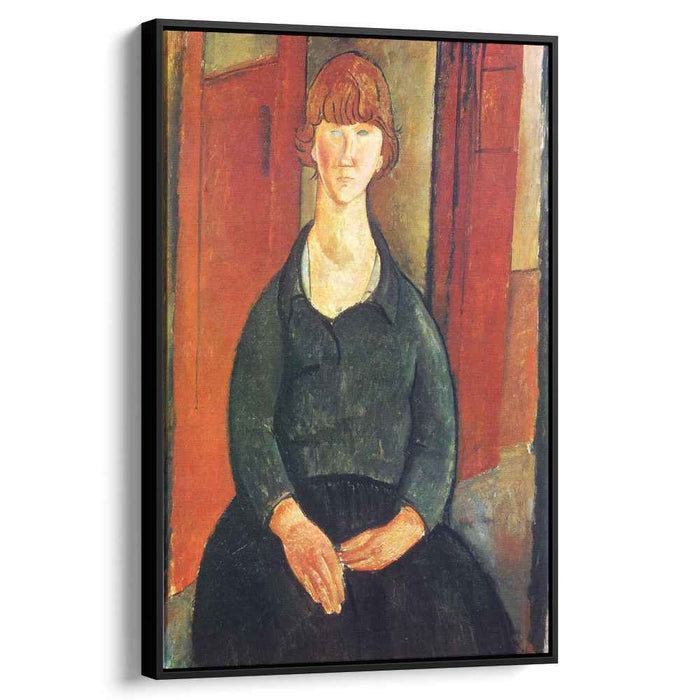 Flower vendor (1919) by Amedeo Modigliani