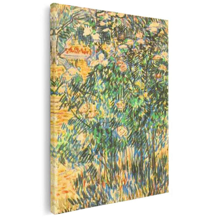 Flowering Shrubs (1889) by Vincent van Gogh