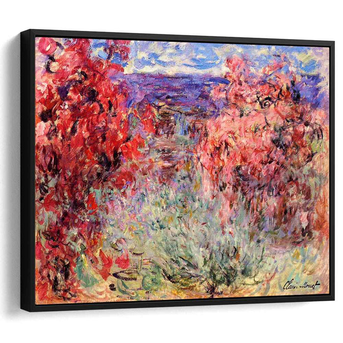 The House Among the Roses (1925) by Claude Monet