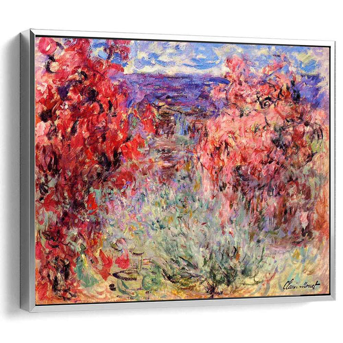 The House Among the Roses (1925) by Claude Monet