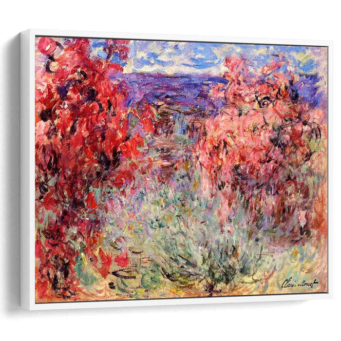 The House Among the Roses (1925) by Claude Monet