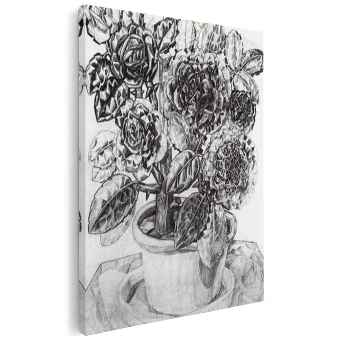 Flowers (1913) by Pavel Filonov