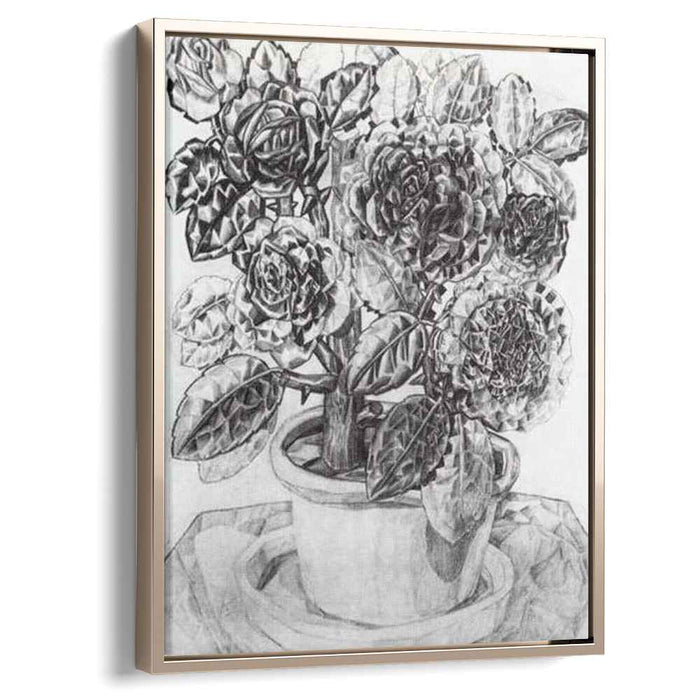 Flowers (1913) by Pavel Filonov