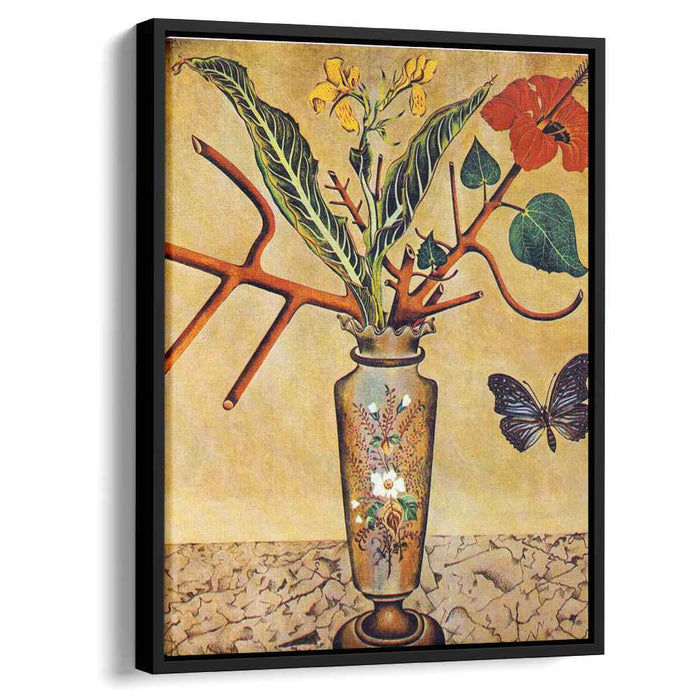 Flowers and Butterfly (1922) by Joan Miro