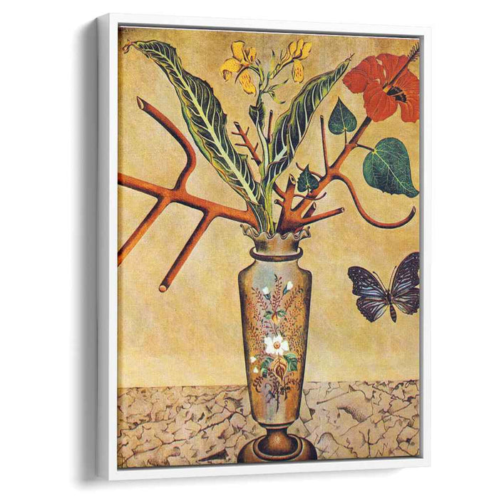 Flowers and Butterfly (1922) by Joan Miro