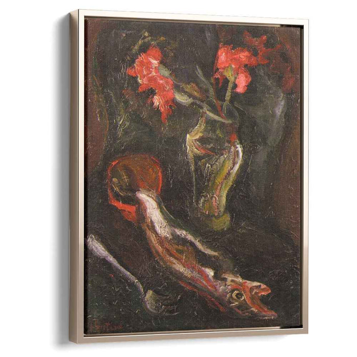 Flowers and Fish (1919) by Chaim Soutine