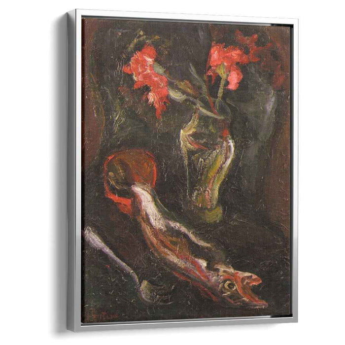 Flowers and Fish (1919) by Chaim Soutine