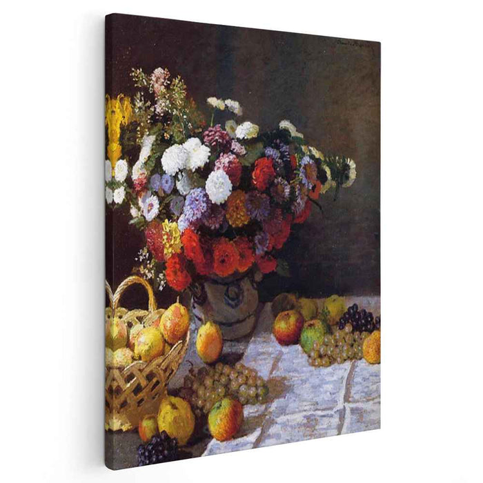 Flowers and Fruit (1869) by Claude Monet