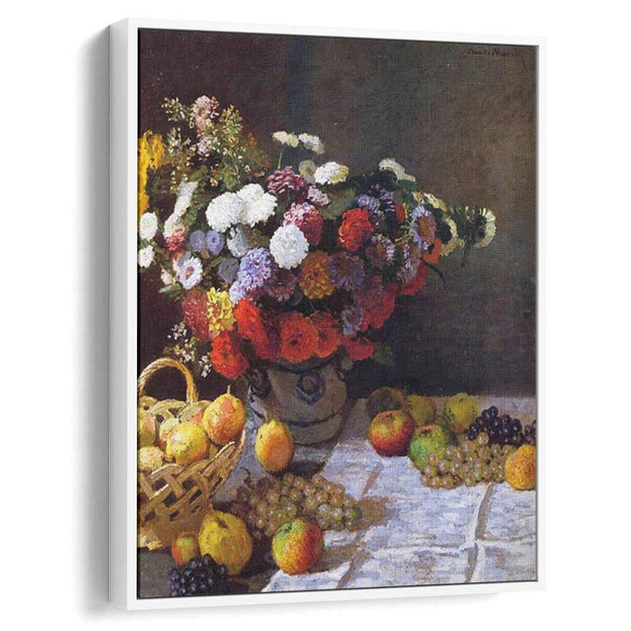 Flowers and Fruit (1869) by Claude Monet