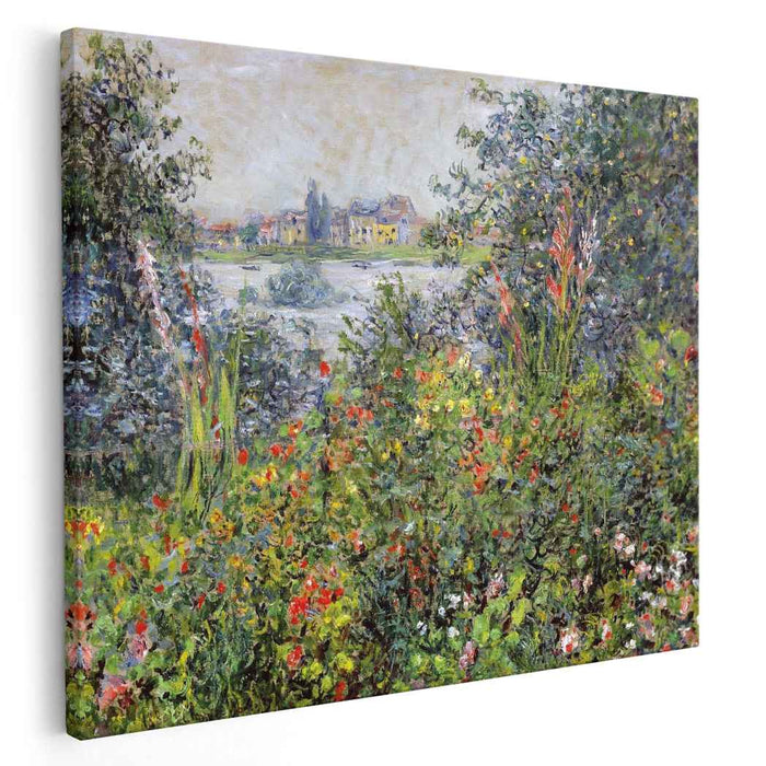 Flowers at Vetheuil (1881) by Claude Monet