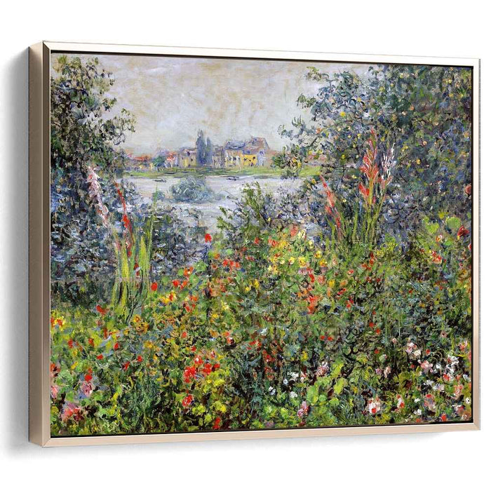Flowers at Vetheuil (1881) by Claude Monet