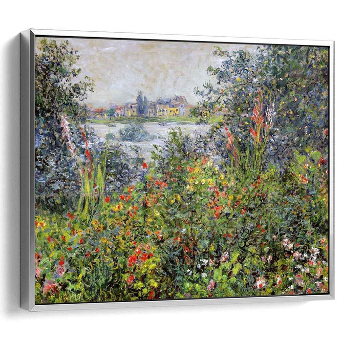 Flowers at Vetheuil (1881) by Claude Monet