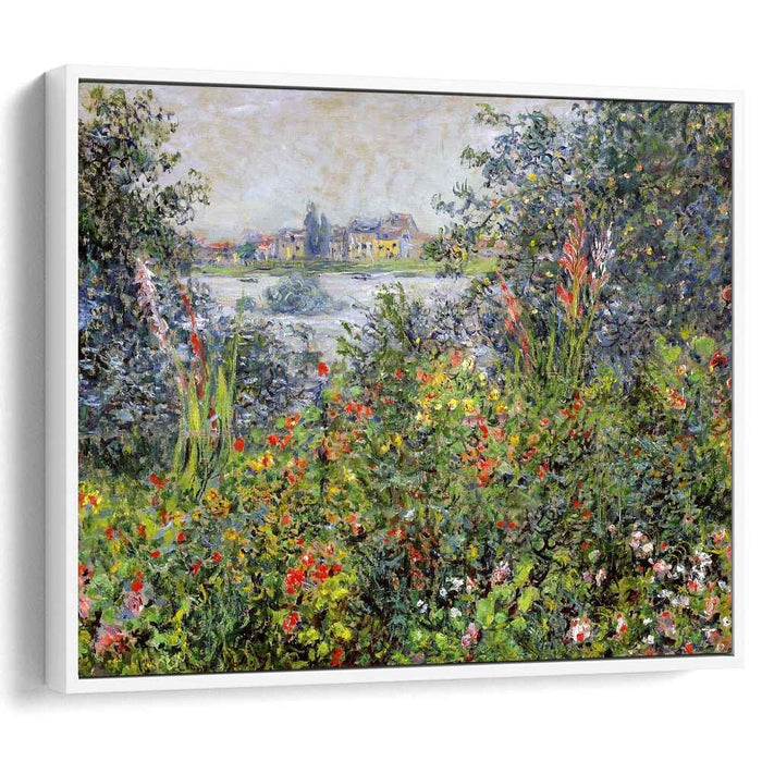 Flowers at Vetheuil (1881) by Claude Monet