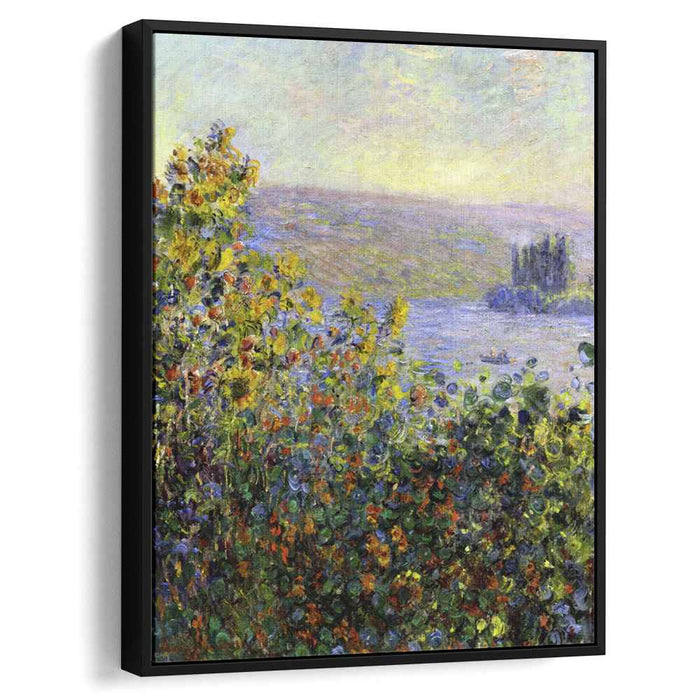 Flowers Beds at Vetheuil (1881) by Claude Monet