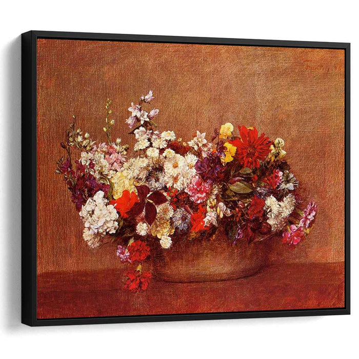 Flowers in a Bowl (1886) by Henri Fantin-Latour