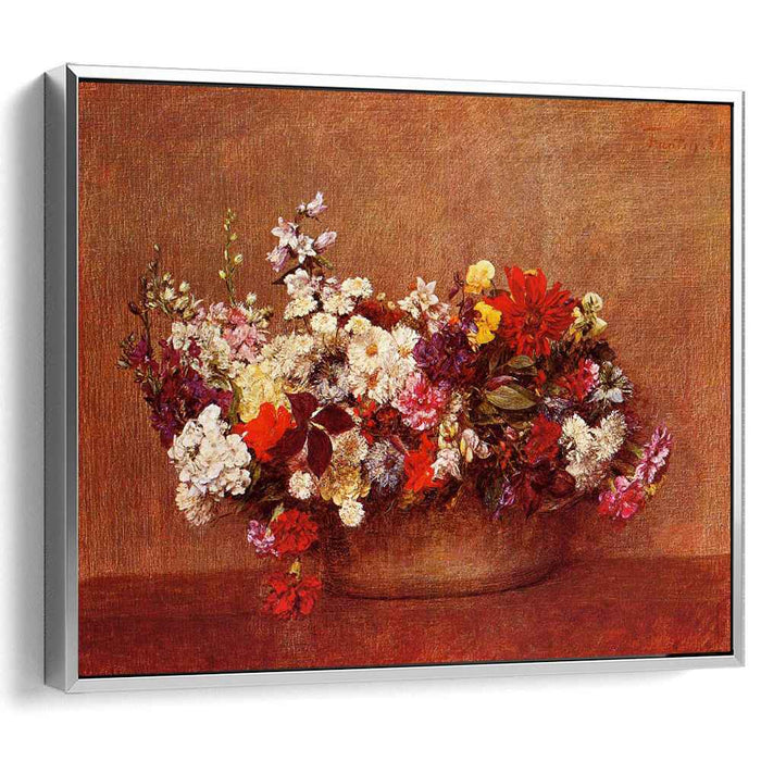 Flowers in a Bowl (1886) by Henri Fantin-Latour